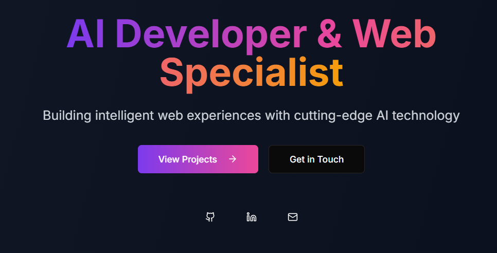 Modern Portfolio